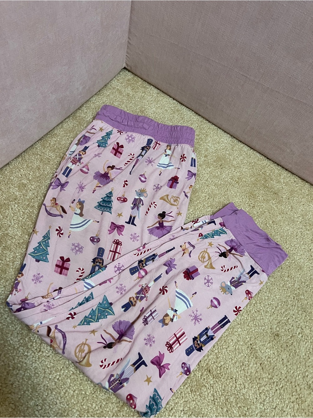Little Sleepies Nutcracker Ballet Women’s Bamboo Pajama Pants 2XL Retired